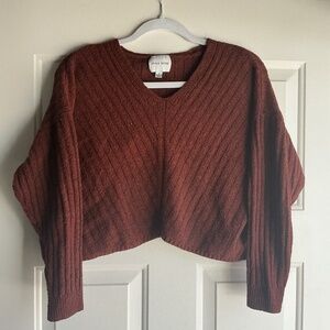 Cropped sweater